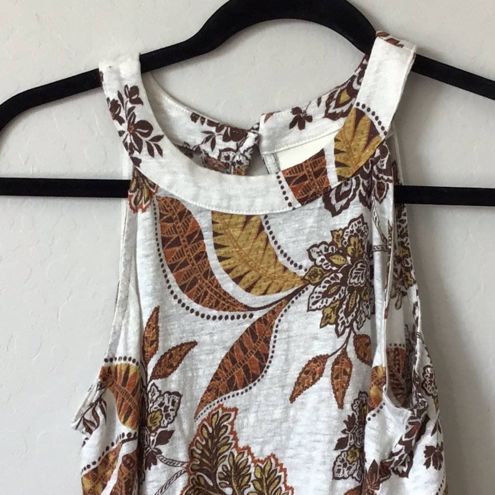CYNTHIA ROWLEY  LINEN TANK - Picture 2 of 6